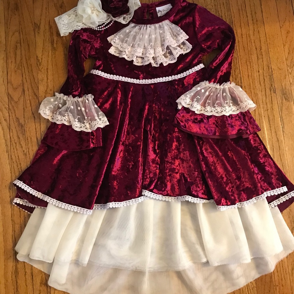 Frilly Frocks dress and headband